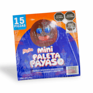 Mini Paleta payaso – 15pz